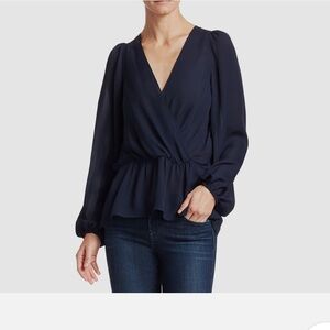 A.L.C. Midnight Blue Blouse